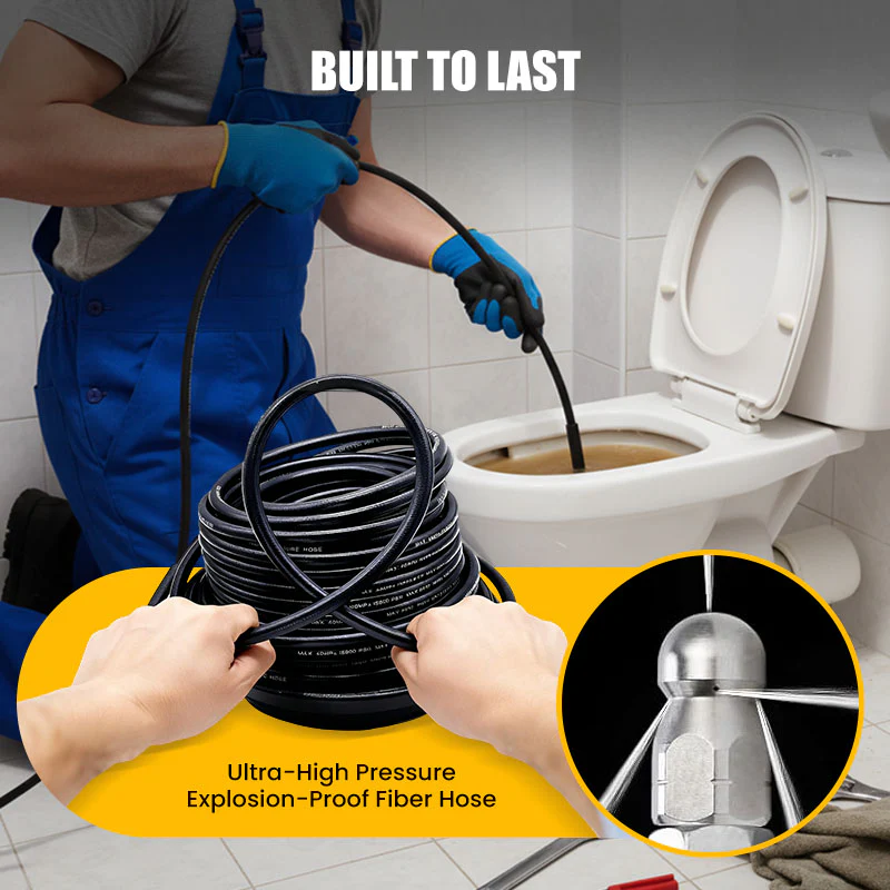 🎁 Hot Sale 50% OFF 🔥5800PSI Sewer Jetter Kit for Pressure Washer - Image 5
