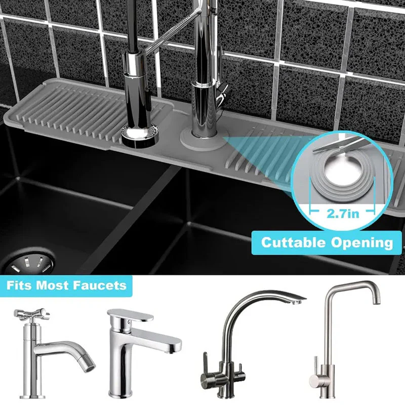 Quick-Dry Faucet Mat for Kitchen Sink - Image 5