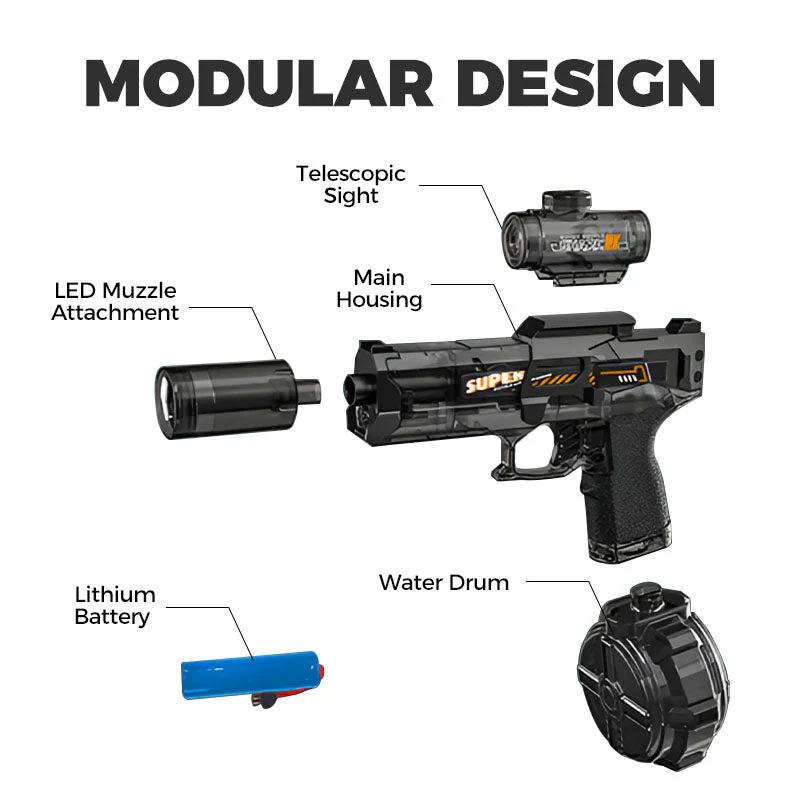 Rechargeable Electric Water Gun - Image 7