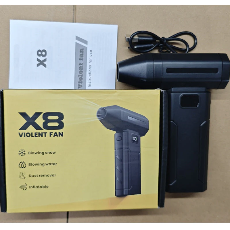 Rechargeable Portable Jet Fan - Image 9