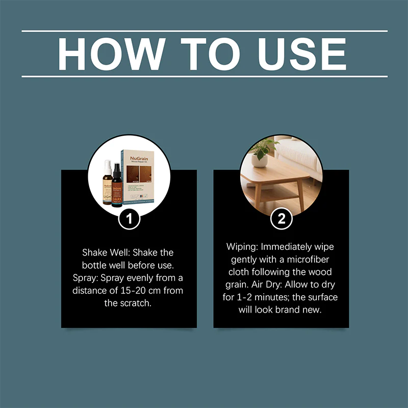Dual-Tone Wood Floor Repair & Care Spray - Image 7
