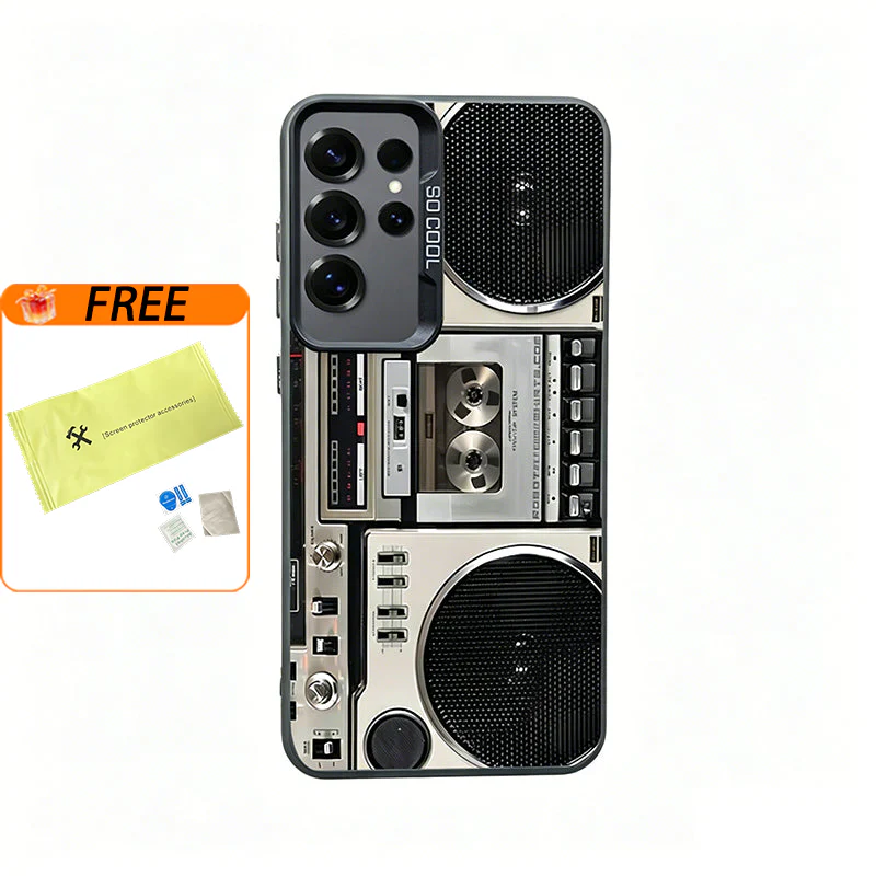 🔥Hot Sale 49% off🌟📼 Retro Cassette Player Pattern Silicone Phone Case Applicable to the iPhone/Galaxy series - Image 10