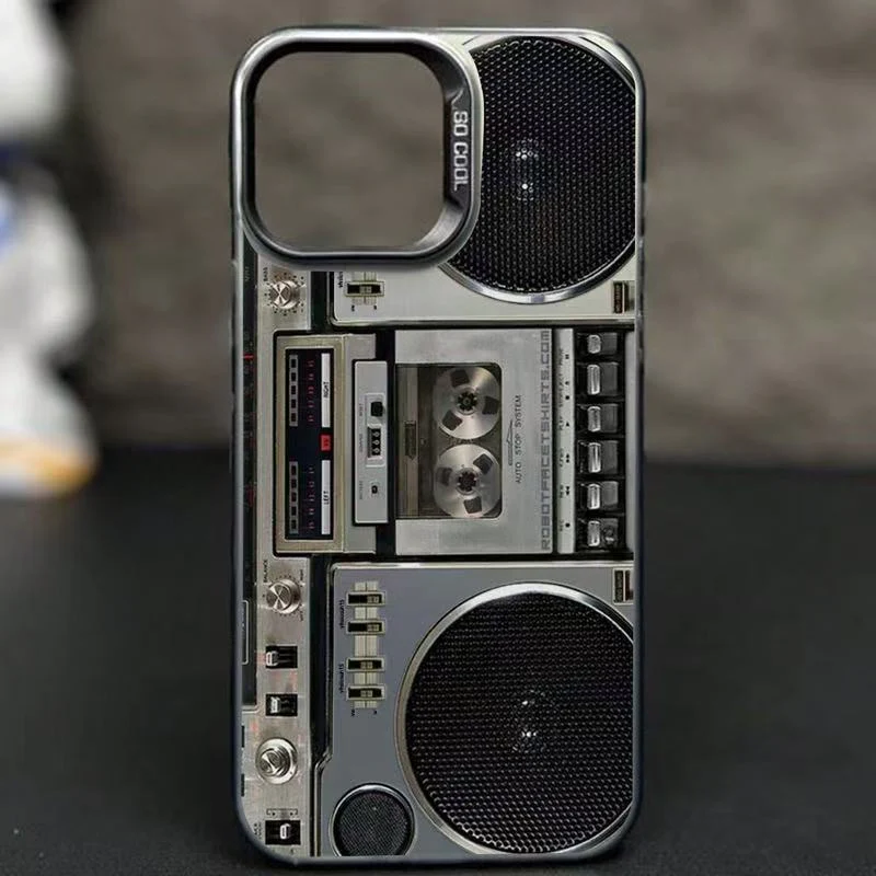 🔥Hot Sale 49% off🌟📼 Retro Cassette Player Pattern Silicone Phone Case Applicable to the iPhone/Galaxy series - Image 4