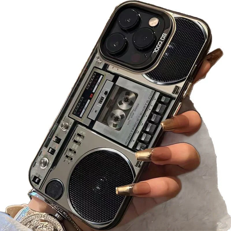 🔥Hot Sale 49% off🌟📼 Retro Cassette Player Pattern Silicone Phone Case Applicable to the iPhone/Galaxy series - Image 5