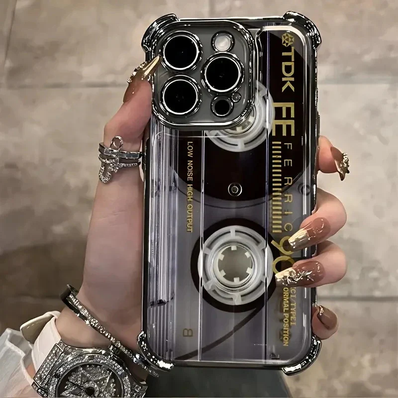 🔥Hot Sale 49% off🌟📼 Retro Cassette Player Pattern Silicone Phone Case Applicable to the iPhone/Galaxy series - Image 7