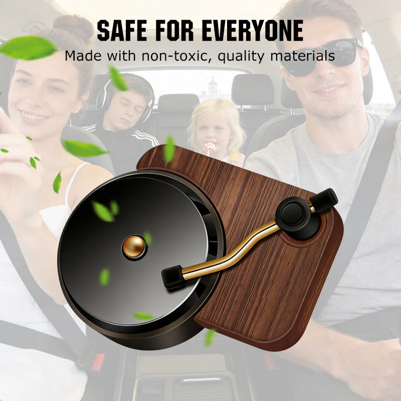 Retro Record Player Car Air Freshener - Image 5