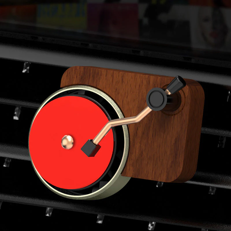 Retro Record Player Car Air Freshener - Image 7