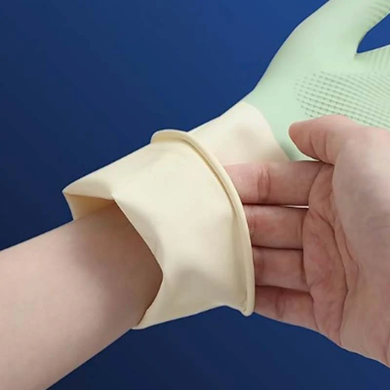 Reusable Non-Slip Dishwashing Cleaning Gloves - Image 3