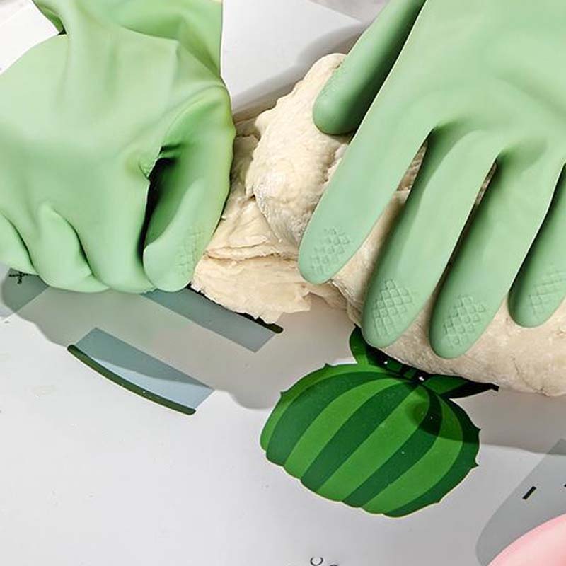 Reusable Non-Slip Dishwashing Cleaning Gloves - Image 5