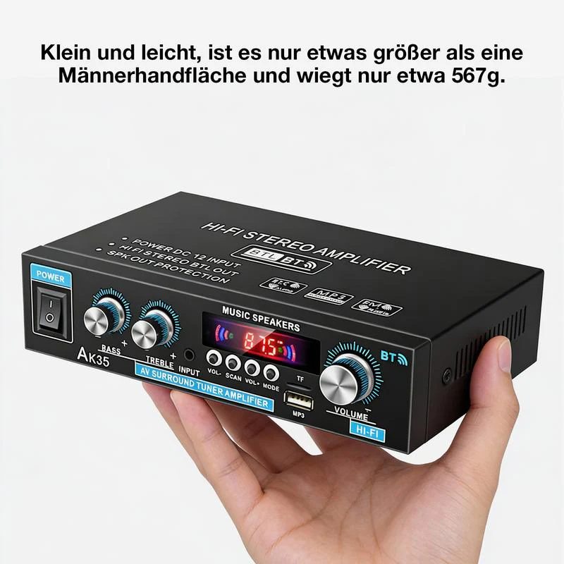 📢📢50% OFF !! ⏰AK35 Stereo Amplifier Home Audio Bluetooth 5.0 Max - Image 7