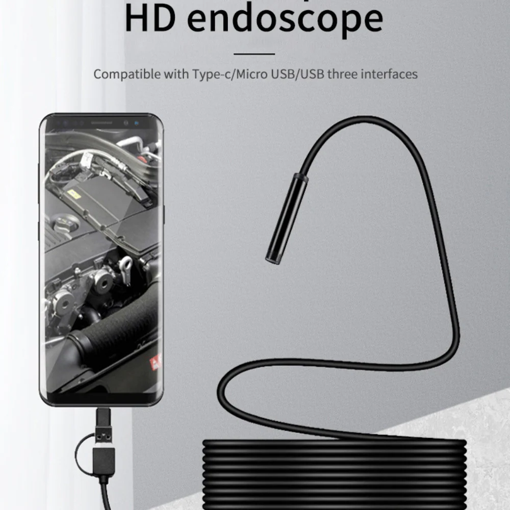 💎 50% OFF! 💎 Plug-and-Play Endoscope Camera – HD 1080p, IP67 Waterproof & Works Directly with iPhone, Android & iPad - Image 11