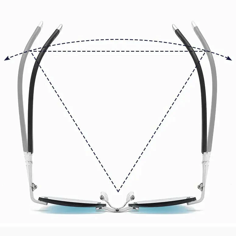 Sapphire High Hardness Anti-Blue Light Distance and Close Reading Glasses Sunglasses - Image 4