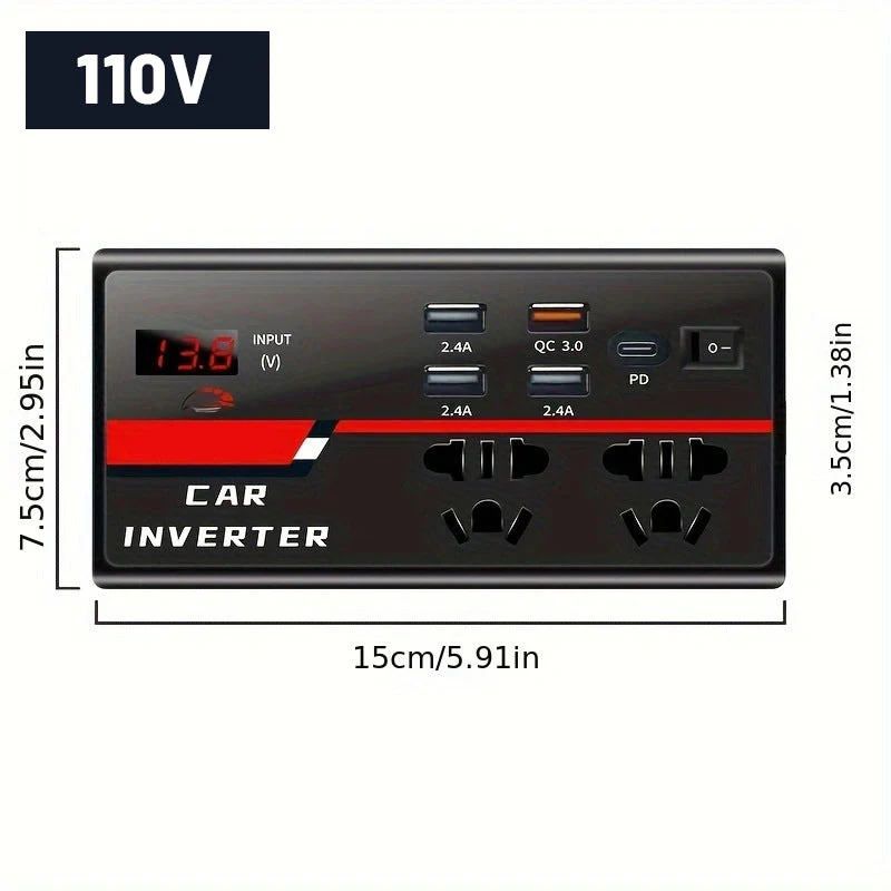 🔥2025 Essential Car Tools🔥 Universal Car Inverter - Image 10