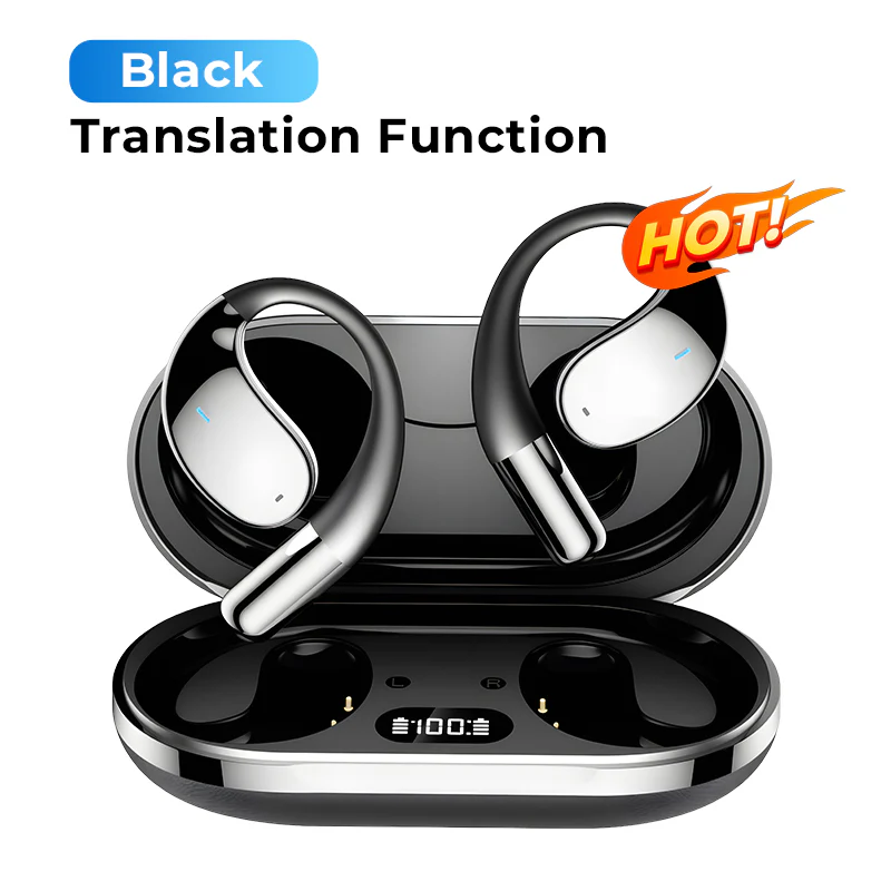 Wireless Open-Ear Earbuds with LED Display - Image 11