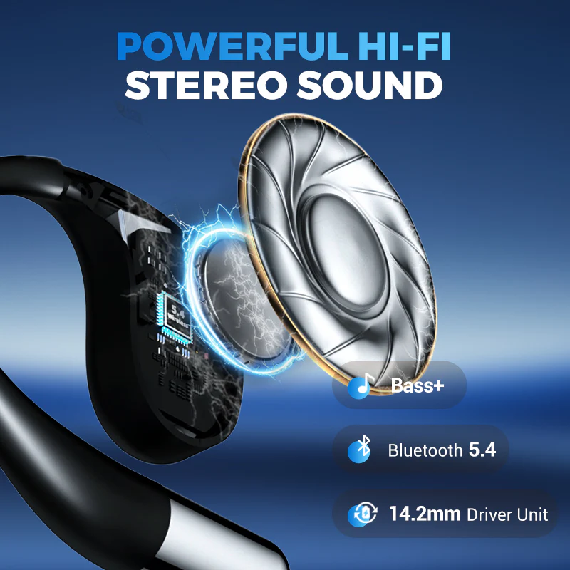 Wireless Open-Ear Earbuds with LED Display - Image 3
