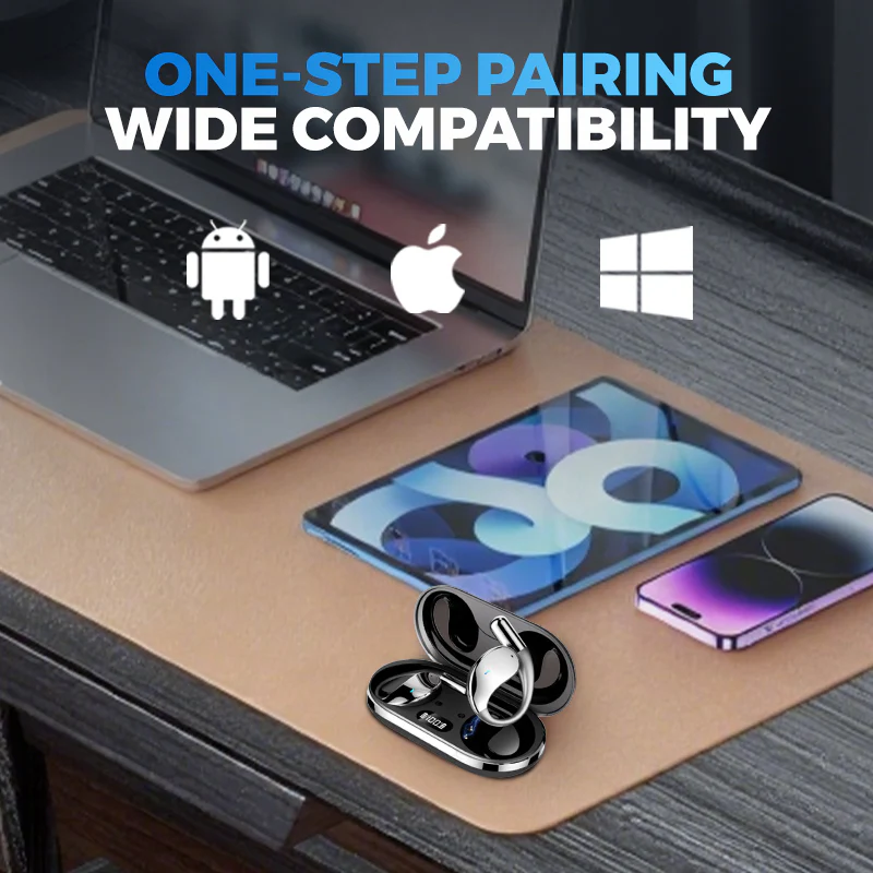 Wireless Open-Ear Earbuds with LED Display - Image 6