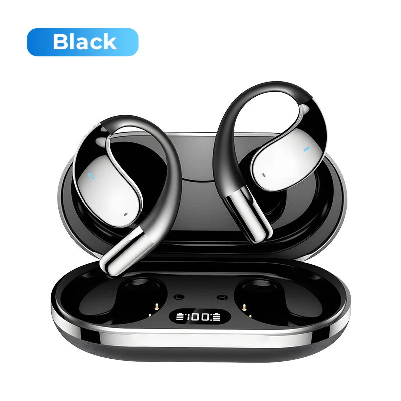 Wireless Open-Ear Earbuds with LED Display - Image 9