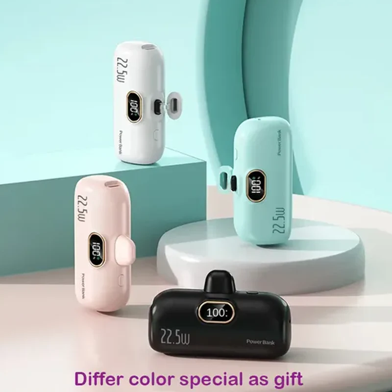 🏆Flash Sale⚡⏰5000mAh Mini Portable Charger Power Bank for phone🔋 - Image 2