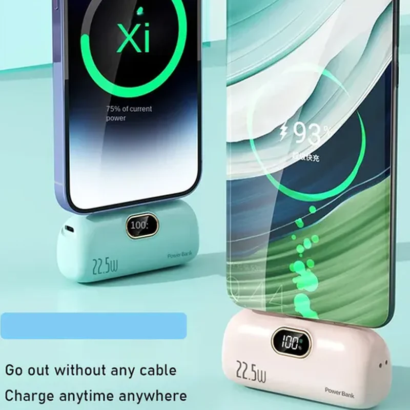 🏆Flash Sale⚡⏰5000mAh Mini Portable Charger Power Bank for phone🔋 - Image 3