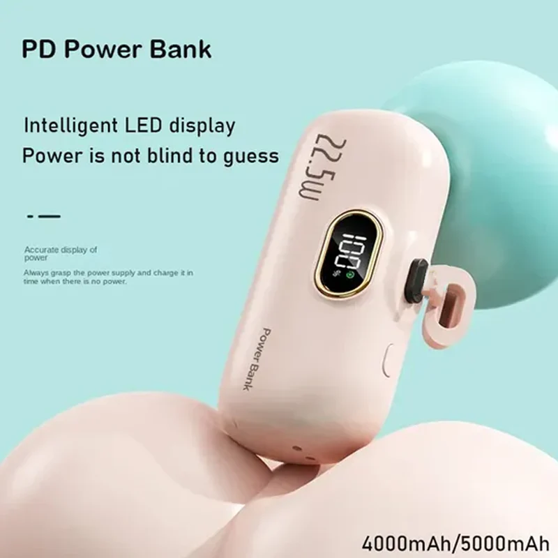🏆Flash Sale⚡⏰5000mAh Mini Portable Charger Power Bank for phone🔋 - Image 4