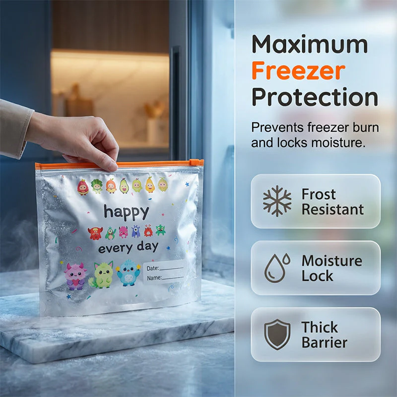 Reusable Aluminum Foil Sealable Storage Bags (10-Pieces) - Image 3