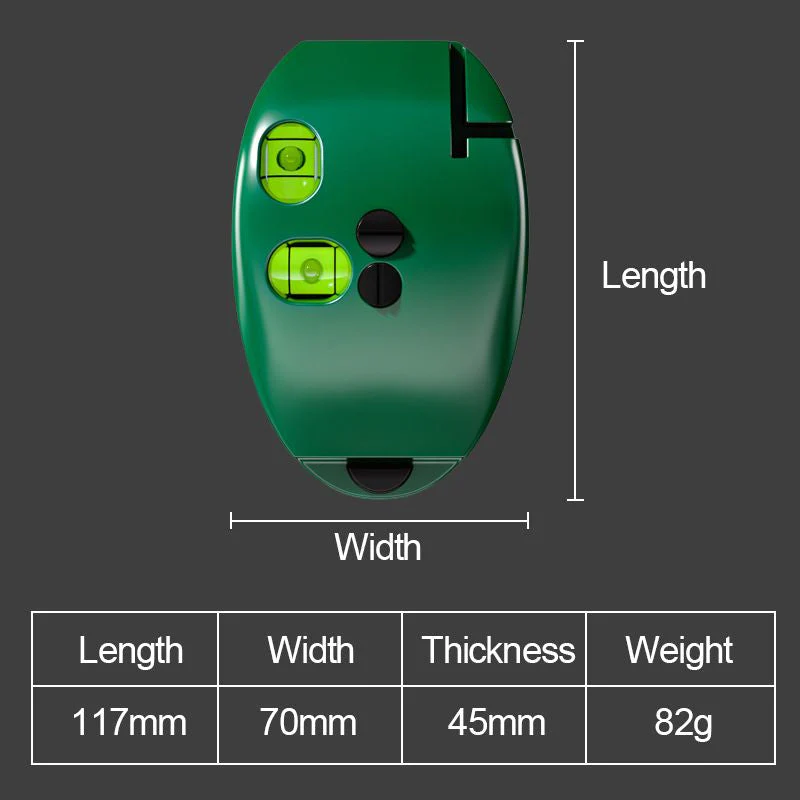 High Precision Infrared Right Angle Bubble Level - Image 8
