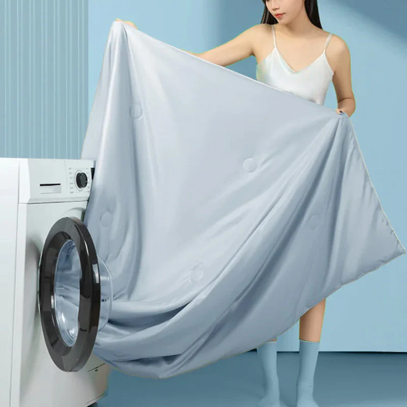 🔥 Summer Simple Ice Silk Quilt🎁Suitable for spring, summer and autumn - Image 8