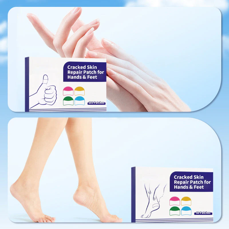 🩹 BUY 2 GET 1 FREE! ✨ Cracked Skin Repair Patch - Deep Hydration for Heels/Elbows, Pain Relief in 2 Hours, Invisible & Waterproof ⏳📦 - Image 8