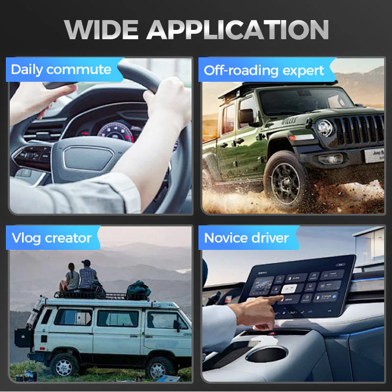Smart Touchscreen Wireless Dashcam - Image 3