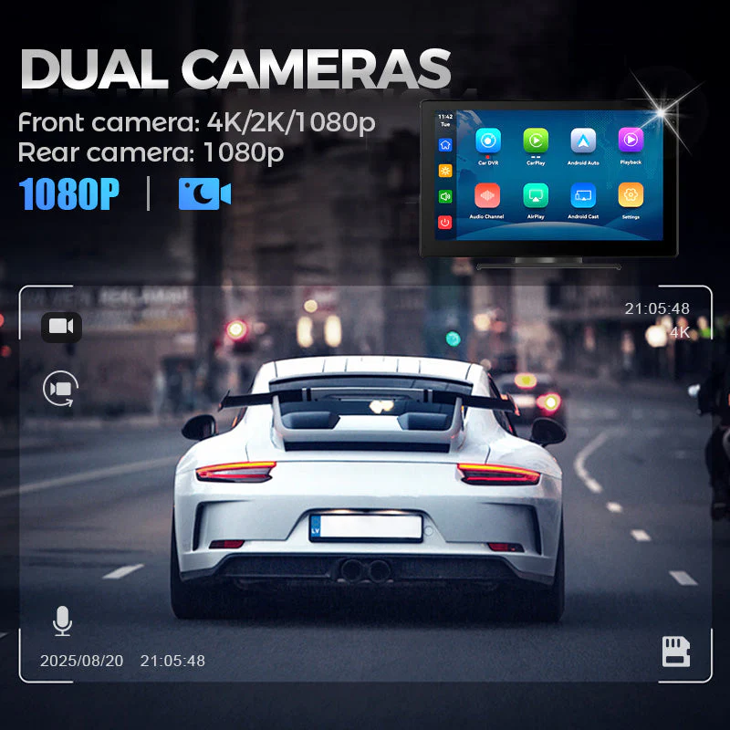 Smart Touchscreen Wireless Dashcam - Image 6