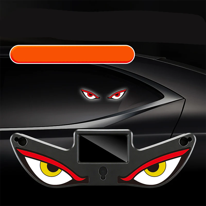 🚗 LIMITED-TIME 50% OFF! 🔋 Solar Devil's Eye LED Car Warning Light – Solar Powered, 4 Modes, Waterproof 💡 - Image 2