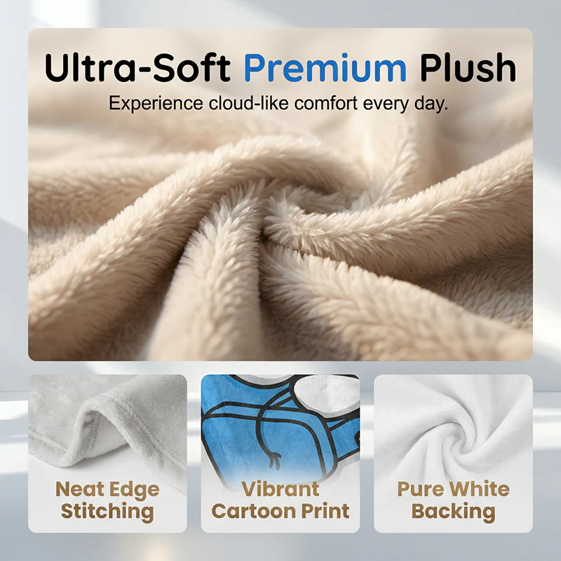 Soft Plush Throw Blanket for Dad - Image 3
