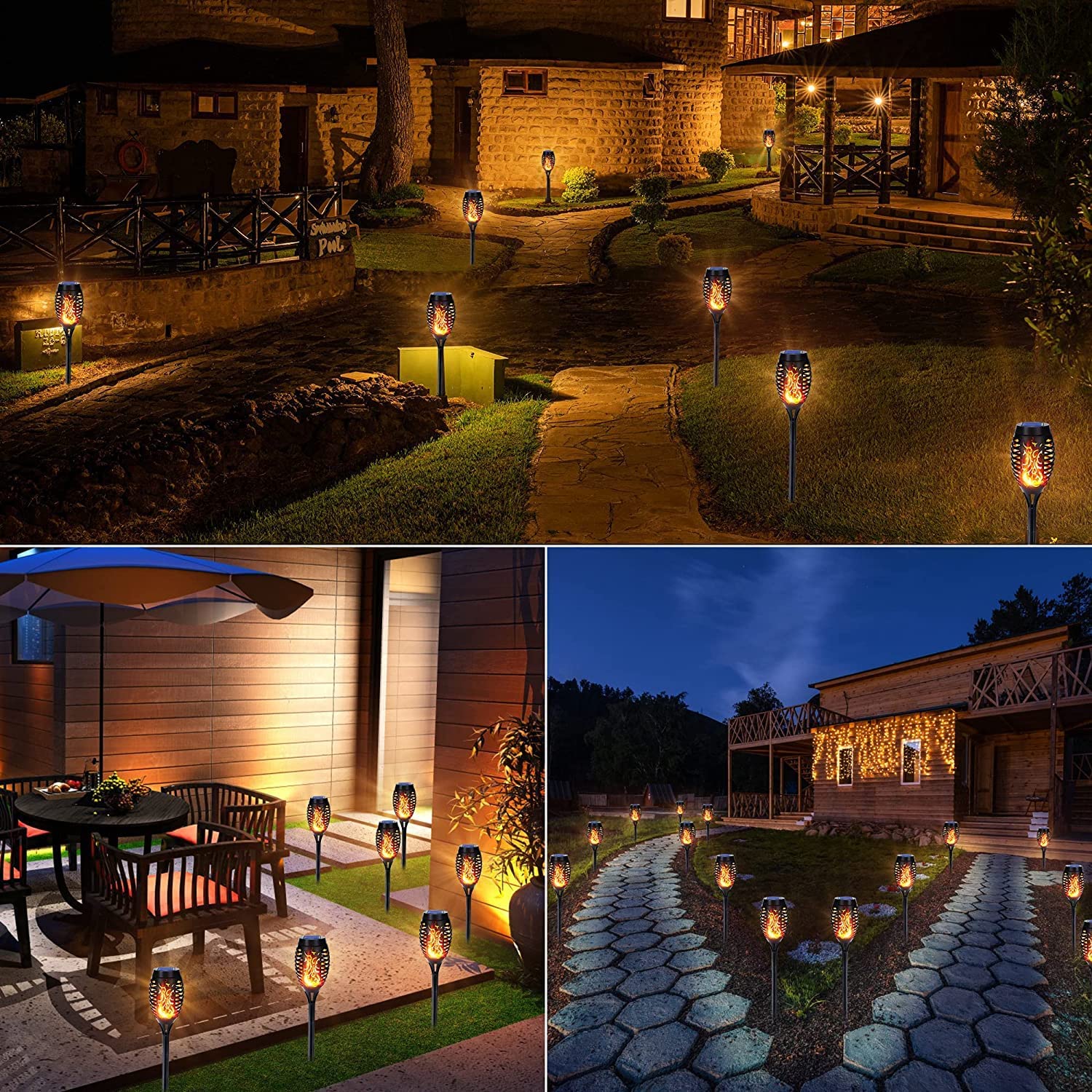 💖🔆 2026 Solar Tech | Outdoor Garden Torch Lamps | Auto-On at Dusk ⚡【New】 - Image 2