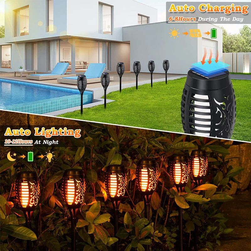 💖🔆 2026 Solar Tech | Outdoor Garden Torch Lamps | Auto-On at Dusk ⚡【New】 - Image 4