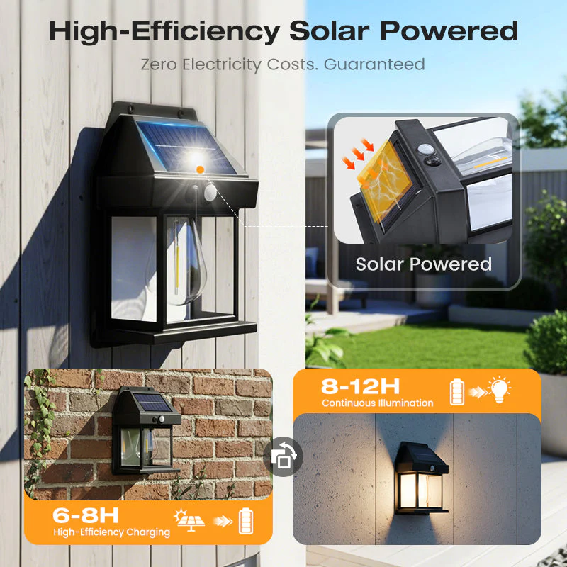 🎁 50% OFF! 💡 SOLAR WALL LIGHT - Motion Sensor & Weatherproof 🌟🛒 - Image 5