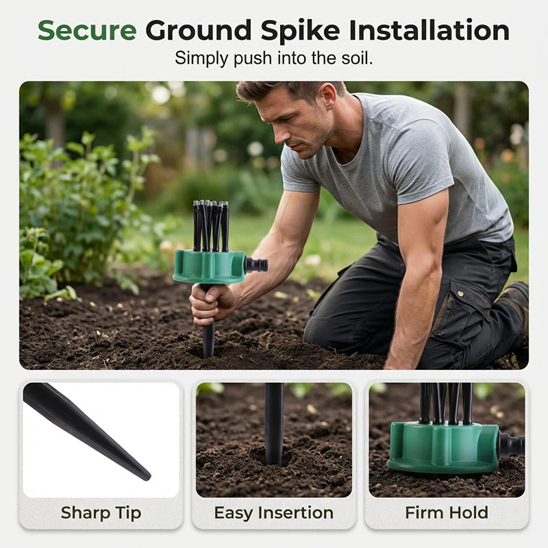 🥳2026 HOT SALE🥳💞50K+ SOLD!🌸🔄 Precision Irrigation Sprinkler – 360° multi‑directional, custom spray patterns. Gentle on delicate plants. Save water, grow better. 🌱✅ - Image 4