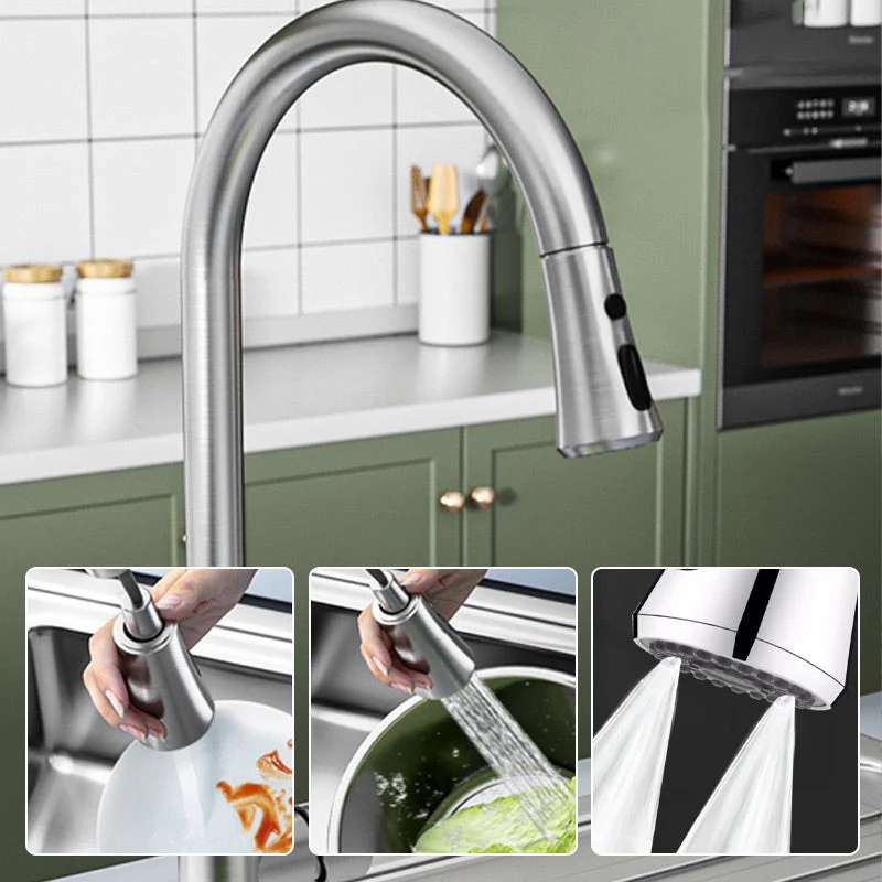 Splash Proof Faucet Extender with 9 joints for Kitchen Bathroom Sink - Image 5