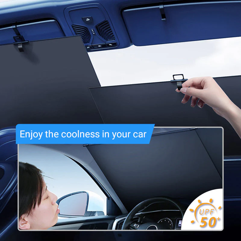 🔥Hot Sale 50% 0FF❄️Car Windshield Sun Shade Set - Image 3