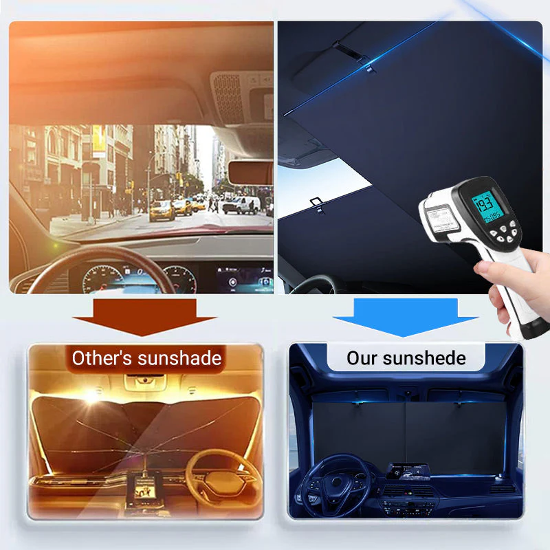 🔥Hot Sale 50% 0FF❄️Car Windshield Sun Shade Set - Image 4