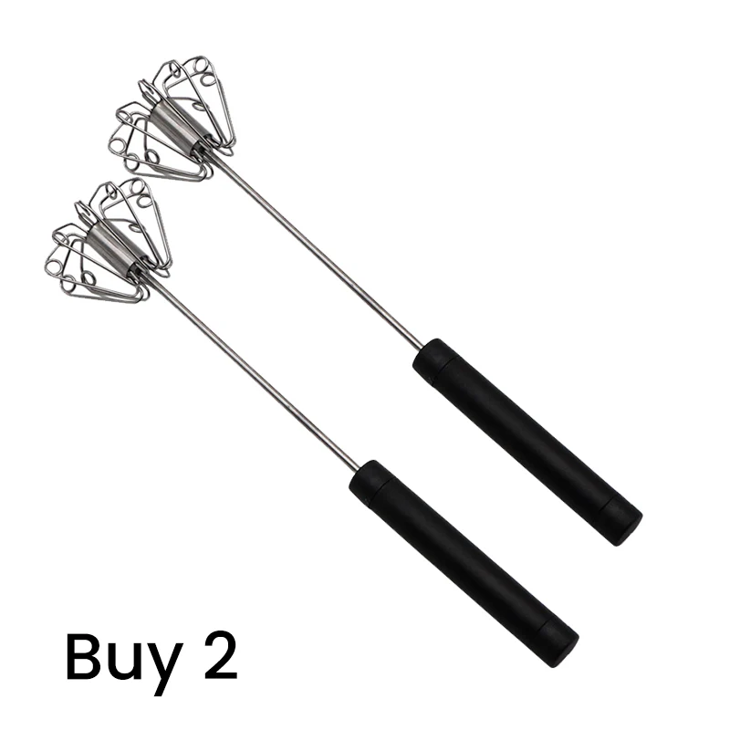 🔥Stainless Steel Semi-Automatic Hand Egg Beater - Image 8