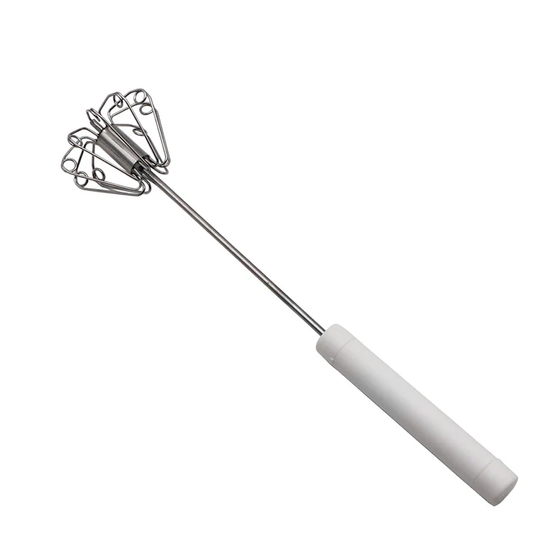 🔥Stainless Steel Semi-Automatic Hand Egg Beater - Image 9