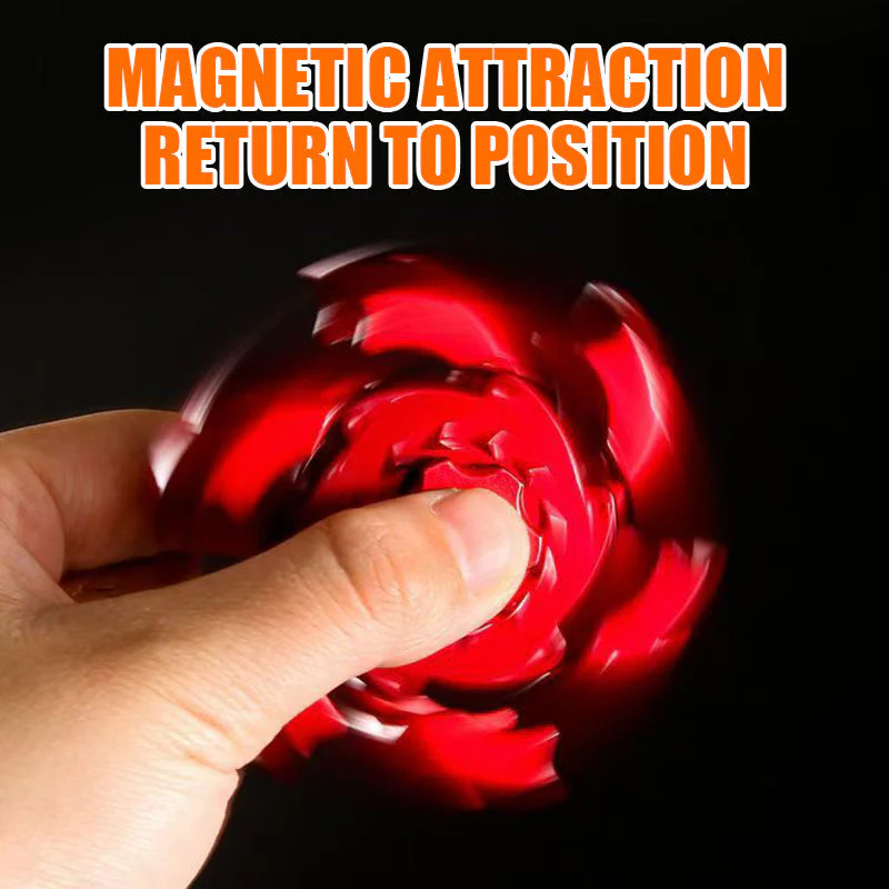 Stress Relief Fidget Finger Spinner Toy - Image 2