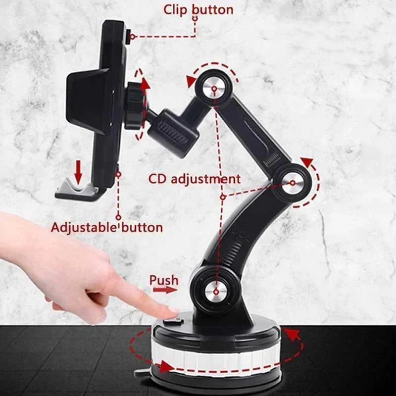 Suction Cup Car Phone Mount - Image 6