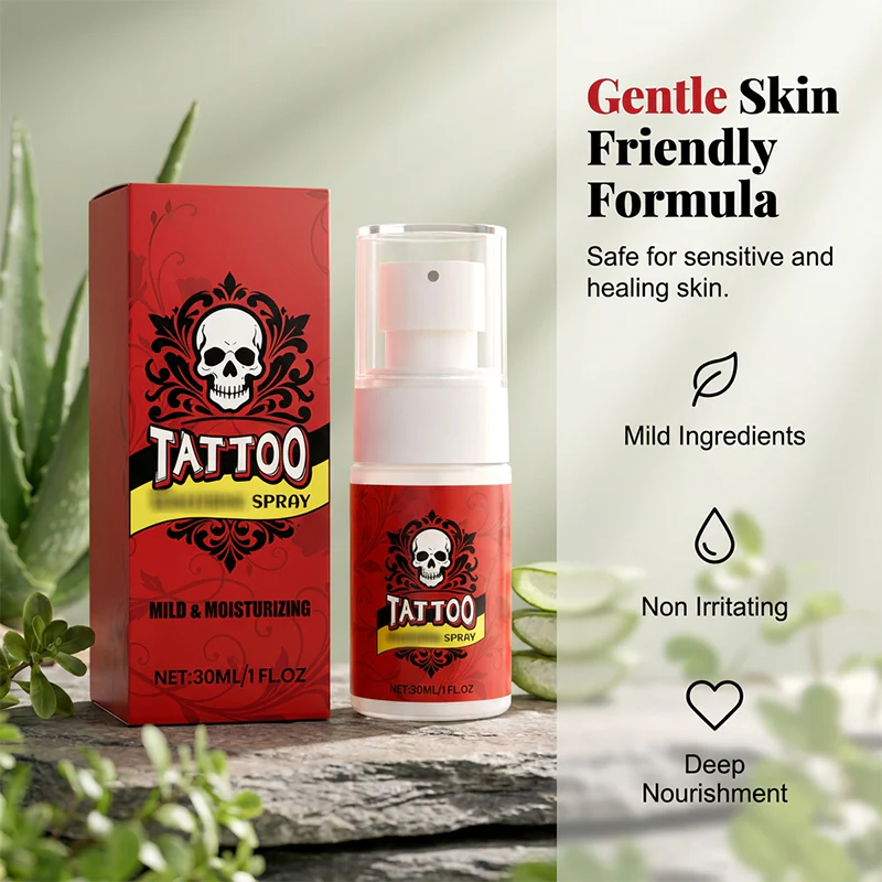 ⏳LIMITED-TIME 50% OFF!🔥Tattoo Aftercare Moisturizing Spra – ultra-fine mist, hydrates, revives ink vibrancy - Image 4
