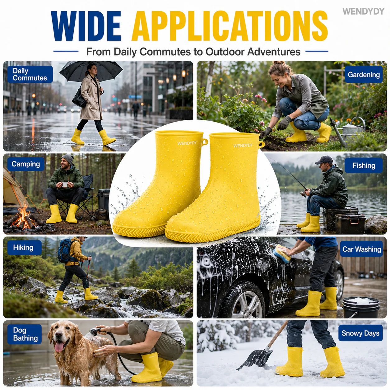 Thick Wear-Resistant Waterproof Shoe Cover - Image 9