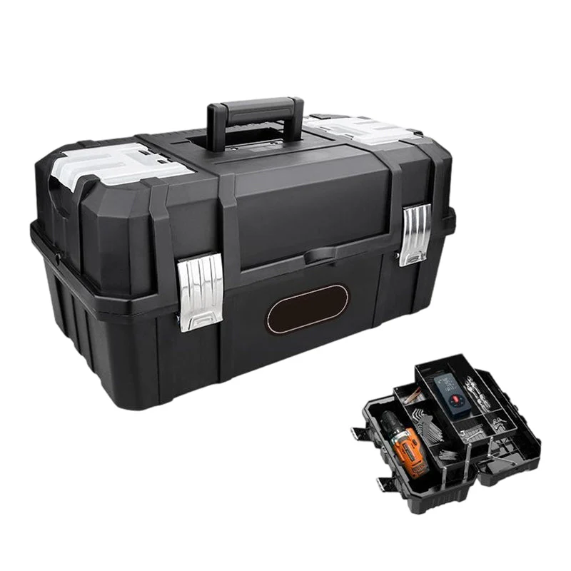 3-Tier Folding Storage Toolbox - Image 2