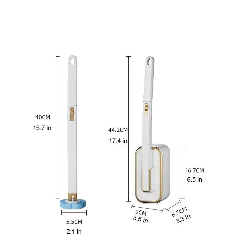 ⚡50K+ SOLD!🚽💦Disposable Replacement Wall-Mounted Innovative Toilet Brush Set✨ - Image 10