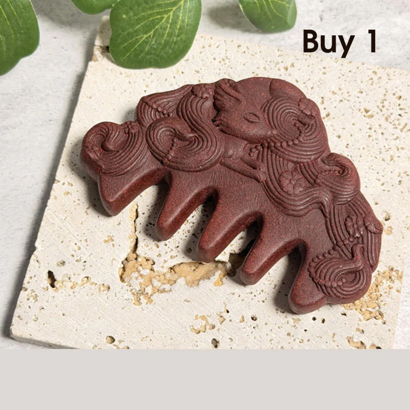 Traditional Fragrant Wood Massage Comb - Image 17