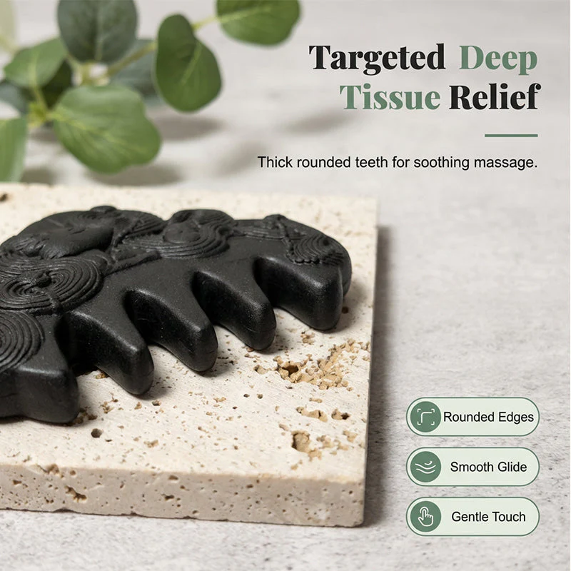 Traditional Fragrant Wood Massage Comb - Image 4