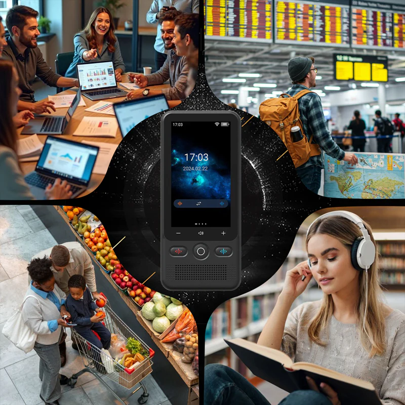 💎60% OFF! 💎 Multifunctional Portable Translator – 138 Languages, Offline Mode & Touchscreen - Image 9